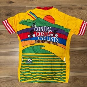 Cyclist/Runners/Triathlete Vintage Jersey Voler W LRG Contra Costa Cyclists